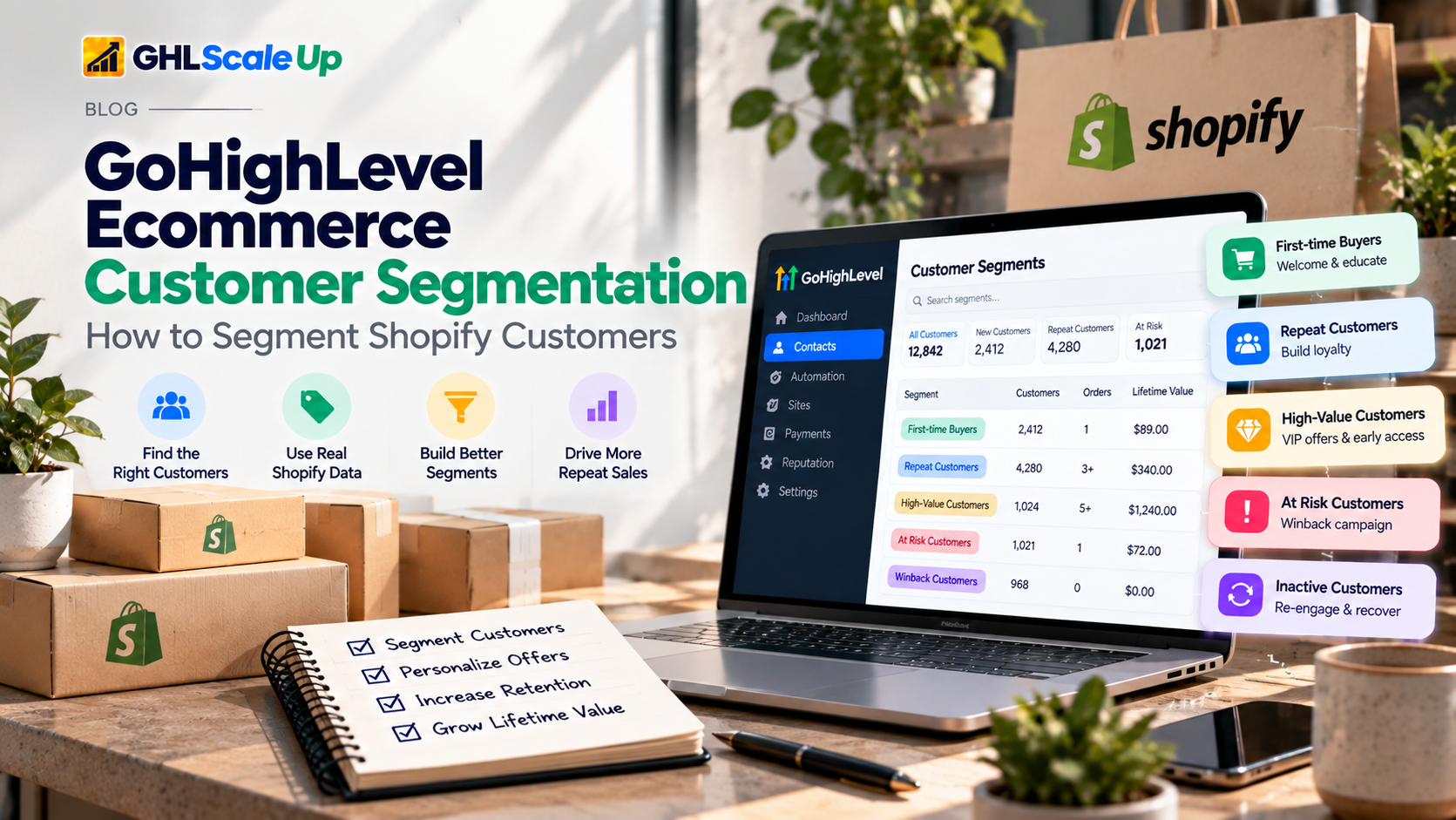 GoHighLevel Ecommerce Customer Segmentation: Data layers, segments, and tool choices
