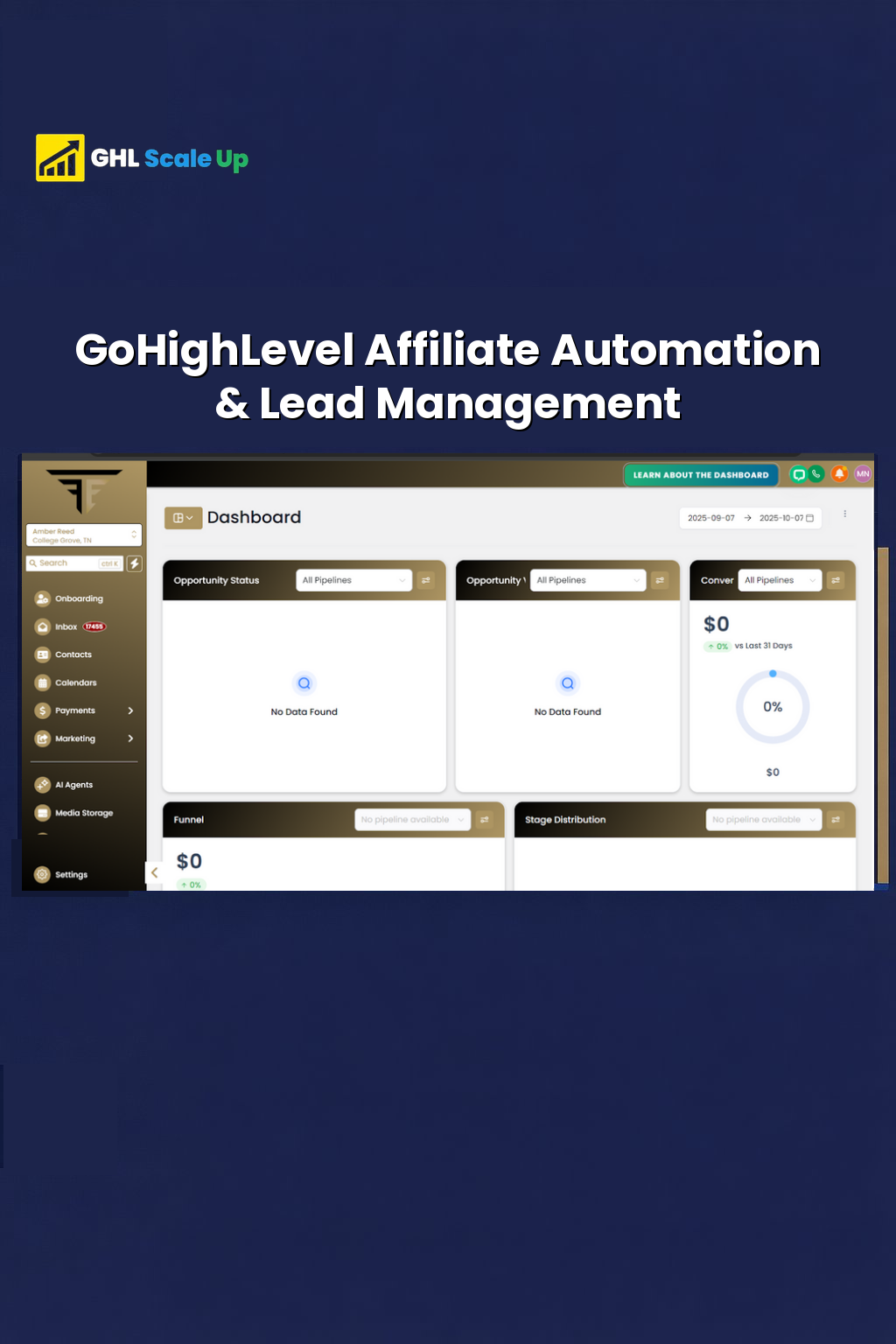 Affiliate Management System: Automated Tracking & Lead Nurturing